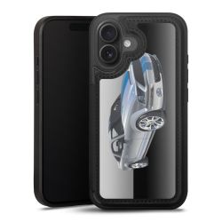 Snap Wallet Case schwarz