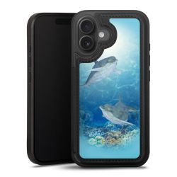 Snap Wallet Case schwarz