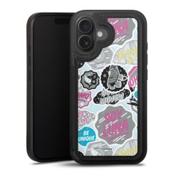 Snap Wallet Case schwarz