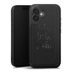 Snap Wallet Case schwarz