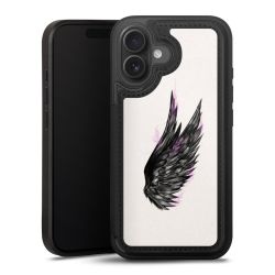 Snap Wallet Case schwarz