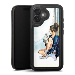 Snap Wallet Case schwarz