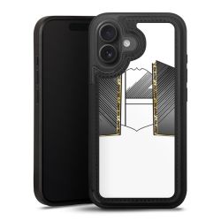 Snap Wallet Case schwarz