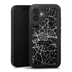 Snap Wallet Case schwarz