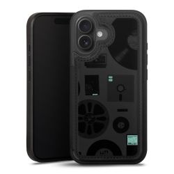 Snap Wallet Case schwarz