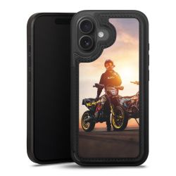 Snap Wallet Case schwarz