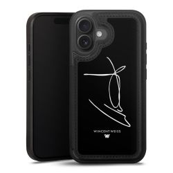 Snap Wallet Case schwarz