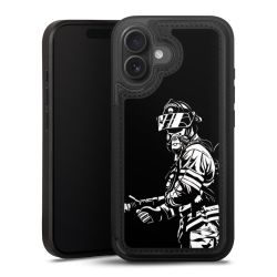 Snap Wallet Case schwarz