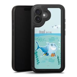 Snap Wallet Case schwarz