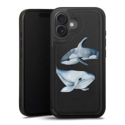 Snap Wallet Case schwarz