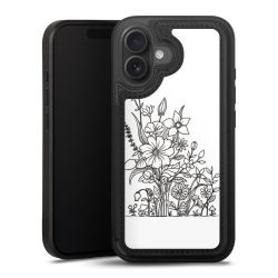 Snap Wallet Case schwarz