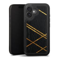 Snap Wallet Case schwarz