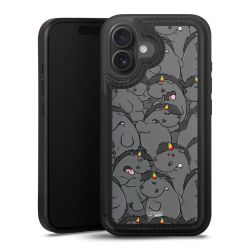 Snap Wallet Case schwarz