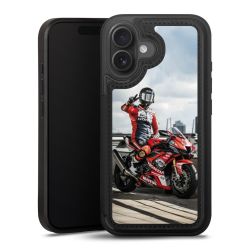 Snap Wallet Case schwarz