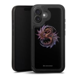 Snap Wallet Case schwarz