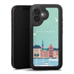 Snap Wallet Case schwarz