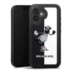 Snap Wallet Case schwarz