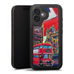 Snap Wallet Case schwarz