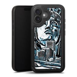 Snap Wallet Case schwarz