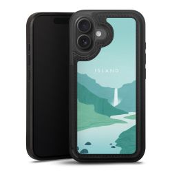 Snap Wallet Case schwarz