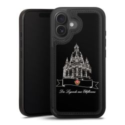 Snap Wallet Case schwarz