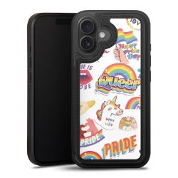 Snap Wallet Case schwarz