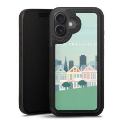 Snap Wallet Case schwarz