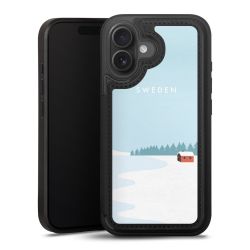 Snap Wallet Case schwarz