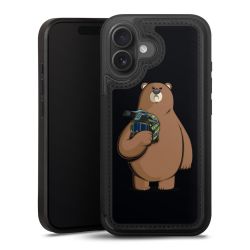 Snap Wallet Case schwarz