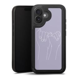 Snap Wallet Case schwarz