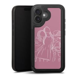 Snap Wallet Case schwarz