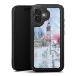 Snap Wallet Case schwarz