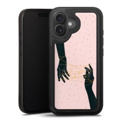 Snap Wallet Case schwarz