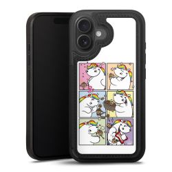 Snap Wallet Case schwarz