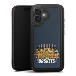 Snap Wallet Case schwarz