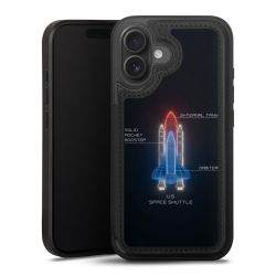 Snap Wallet Case schwarz