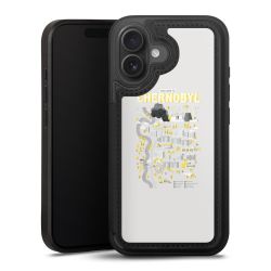 Snap Wallet Case schwarz