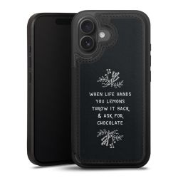 Snap Wallet Case schwarz