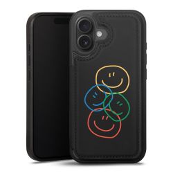 Snap Wallet Case schwarz