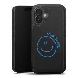 Snap Wallet Case schwarz