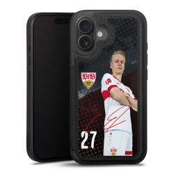 Snap Wallet Case schwarz