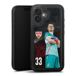 Snap Wallet Case schwarz