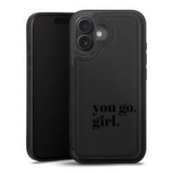 Snap Wallet Case schwarz