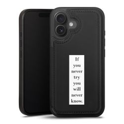 Snap Wallet Case schwarz