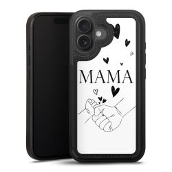 Snap Wallet Case schwarz