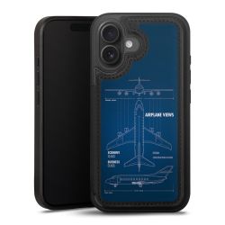 Snap Wallet Case schwarz