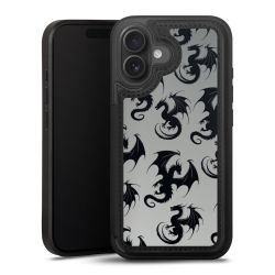 Snap Wallet Case schwarz