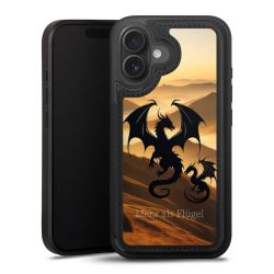 Snap Wallet Case schwarz