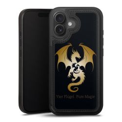 Snap Wallet Case schwarz