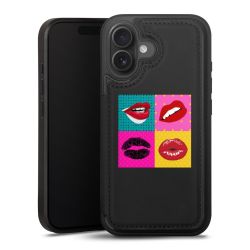 Snap Wallet Case schwarz